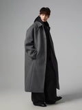 The Midnight Minimalist Raglan Overcoat
