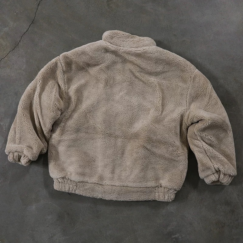 Sherpa Fleece Zip-Up Jacket