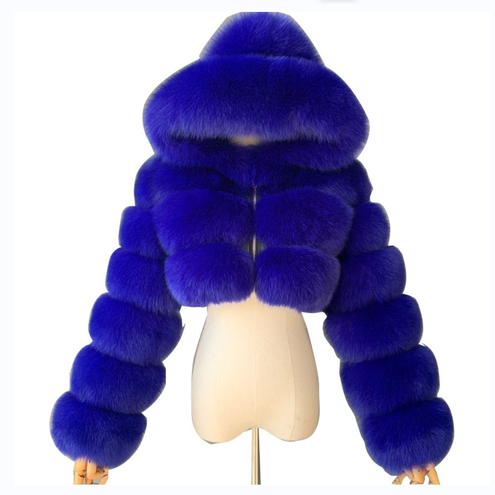 Bubble" Crop Jacket