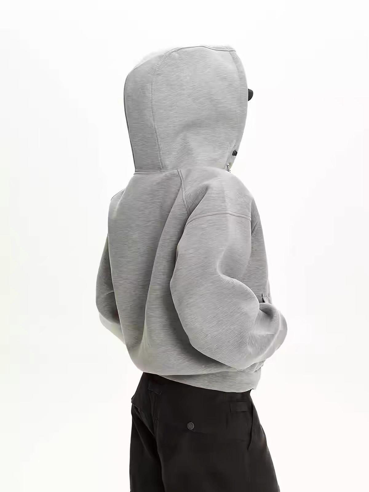 Sherpa-Lined Corduroy Zip Jacket