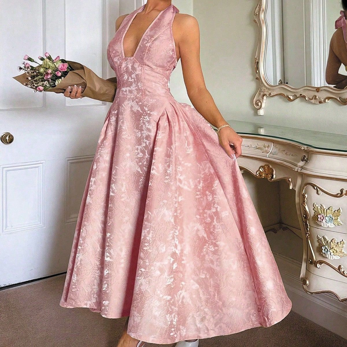Plain Colourful Dress