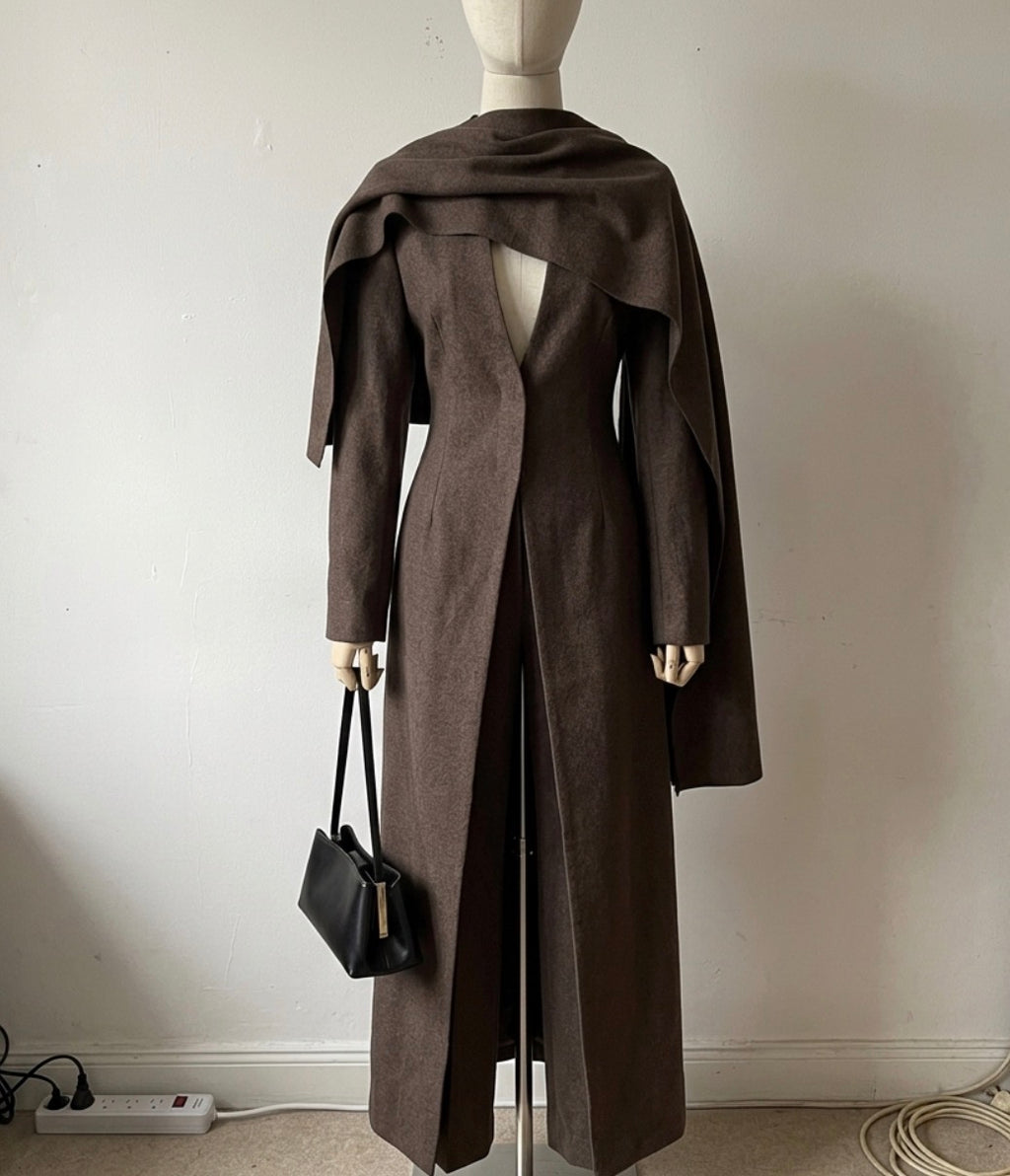Brown Coat Formal