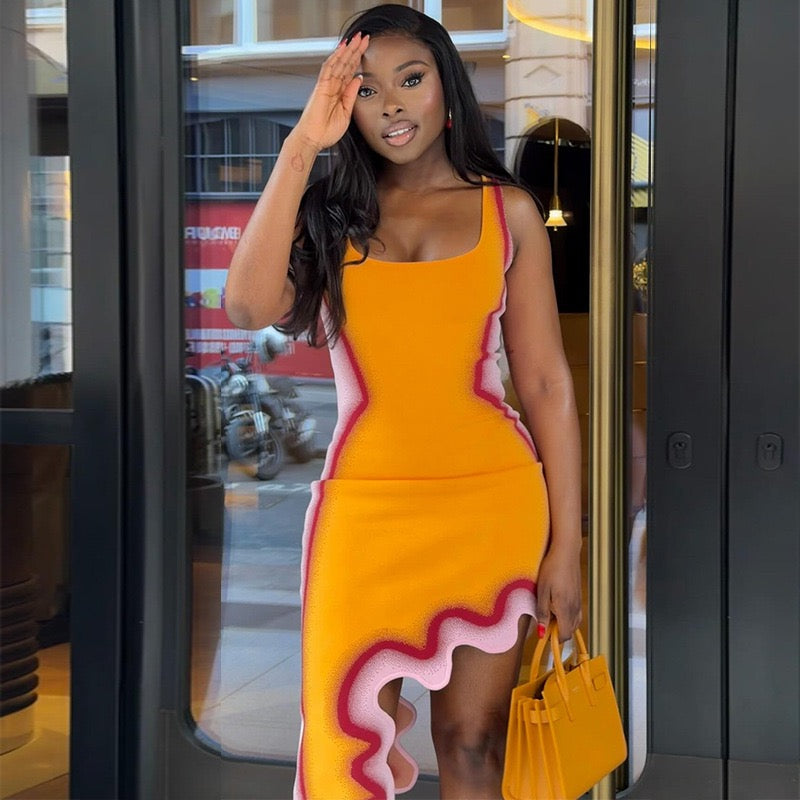 Asymmetrical Dress