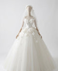 The Seraphina Blossom Gown / The Enchanted Petal Ballgown