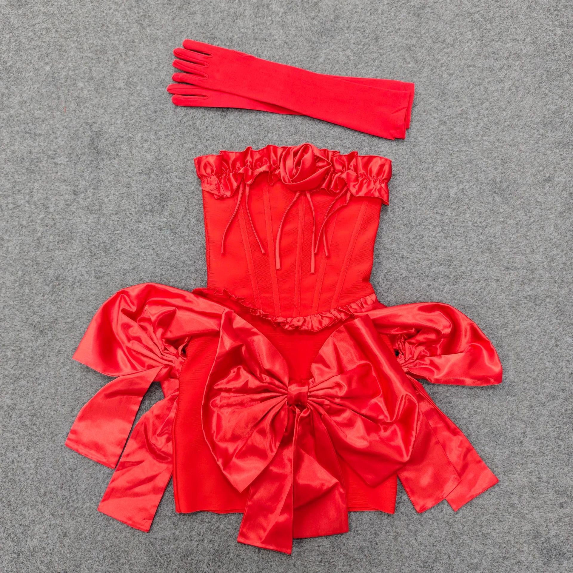 Plain Bow Dress
