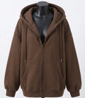 Minimalist Zip-Up Hoodie