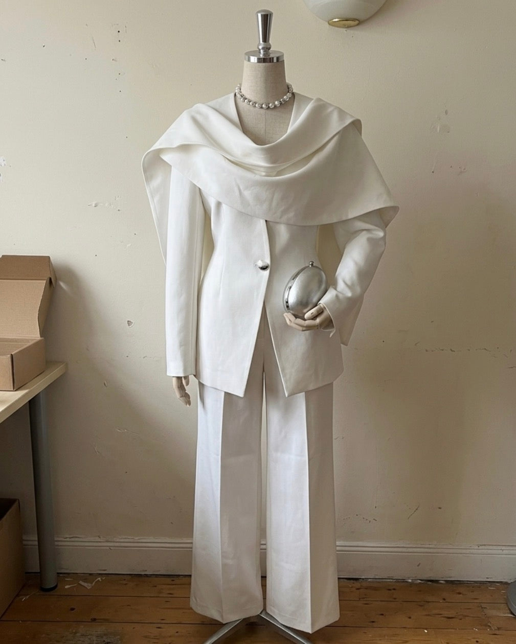 White Formal Suit
