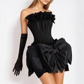Plain Bow Dress