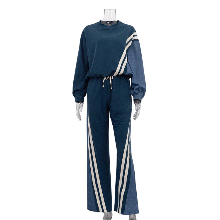 Retro Colorblock Streetwear