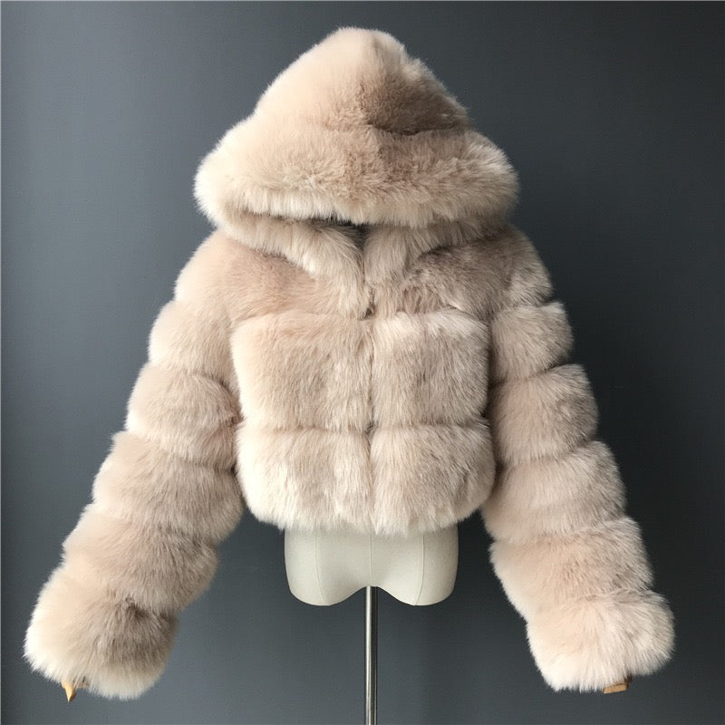 Bubble" Crop Jacket