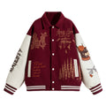 Vintage Graphic Varsity Jacket