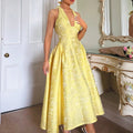 Plain Colourful Dress