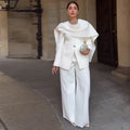 White Formal Suit