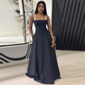 Pinstripe Maxi Dress