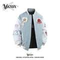 Avant-Garde Deconstructed Baseball Jacket