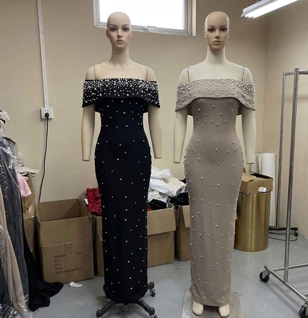 Pearl Design Dress