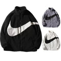 Polar Fleece Color Block Zipper Jacket – Cozy & Stylish Outerwear