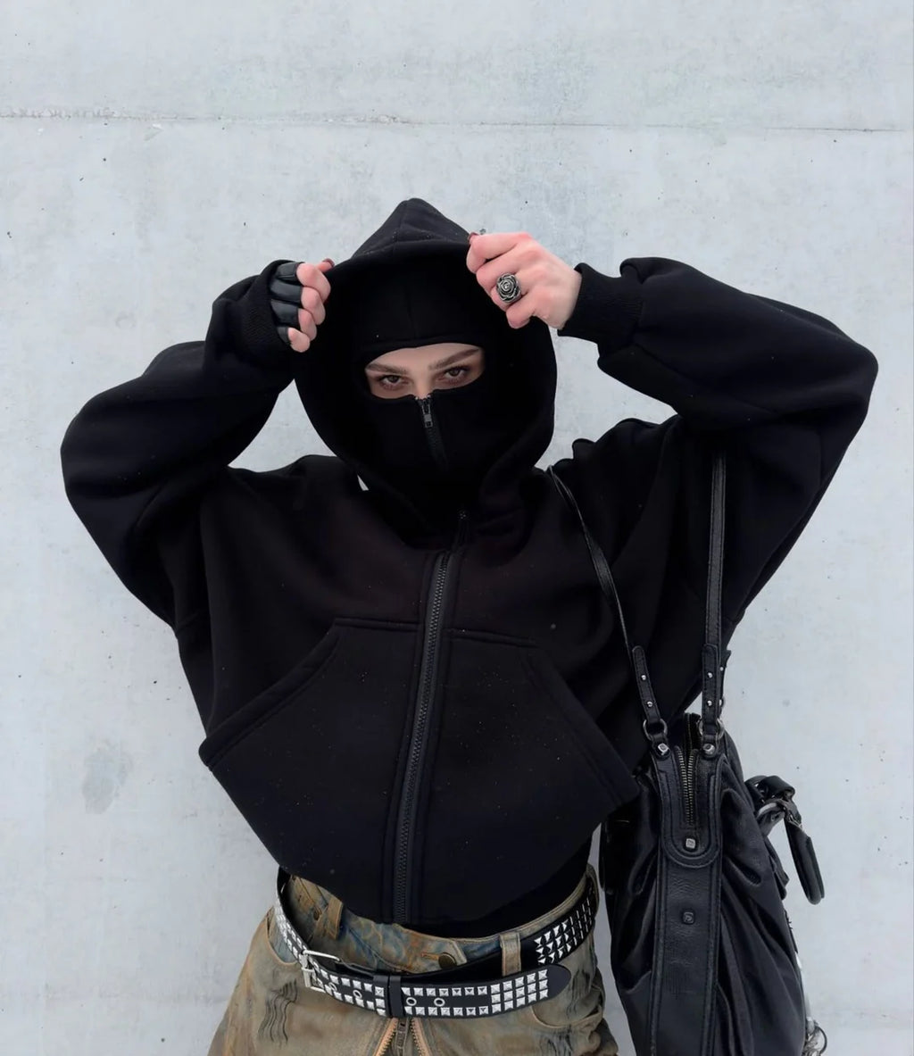Balaclava Full Zip Hoodie