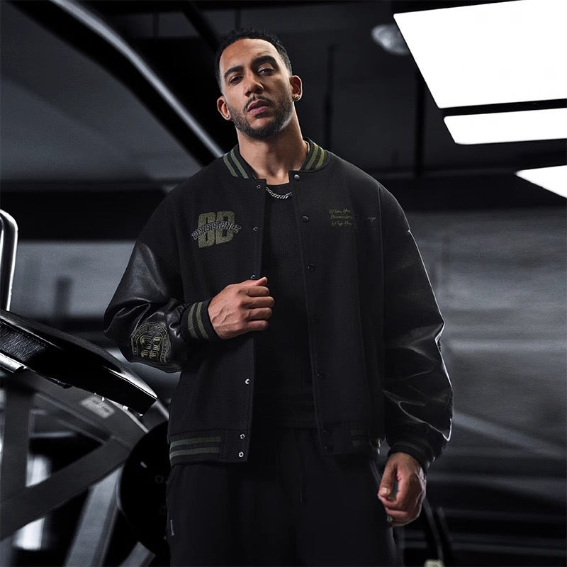 PU leather jacket