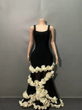 Square neck summer dress