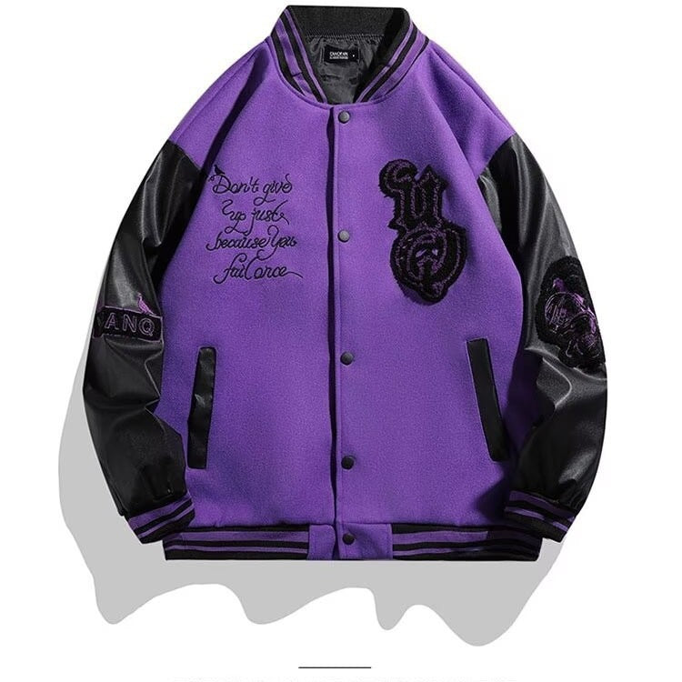 PU leather jacket