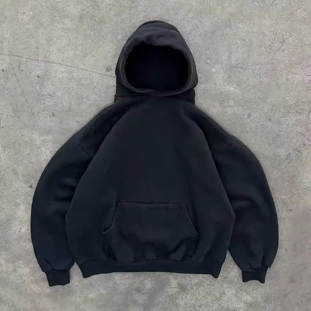 Minimalist Washed Black Pullover