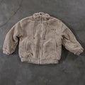 Sherpa Fleece Zip-Up Jacket