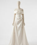 The Embroidered Satin Royal Ballgown