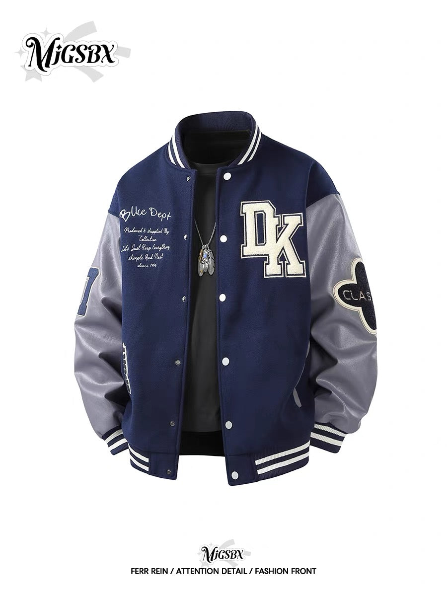 Avant-Garde Deconstructed Baseball Jacket