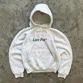Graphic Text Pullover (Back View)