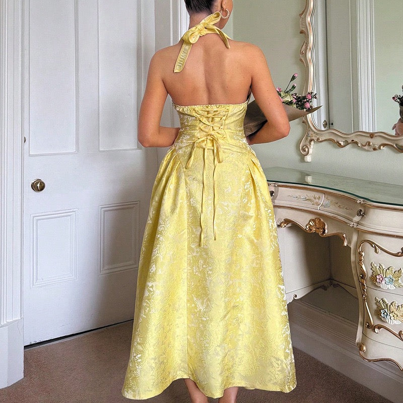 Plain Colourful Dress