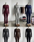 Ultra-Stretch Flared Lounge Set