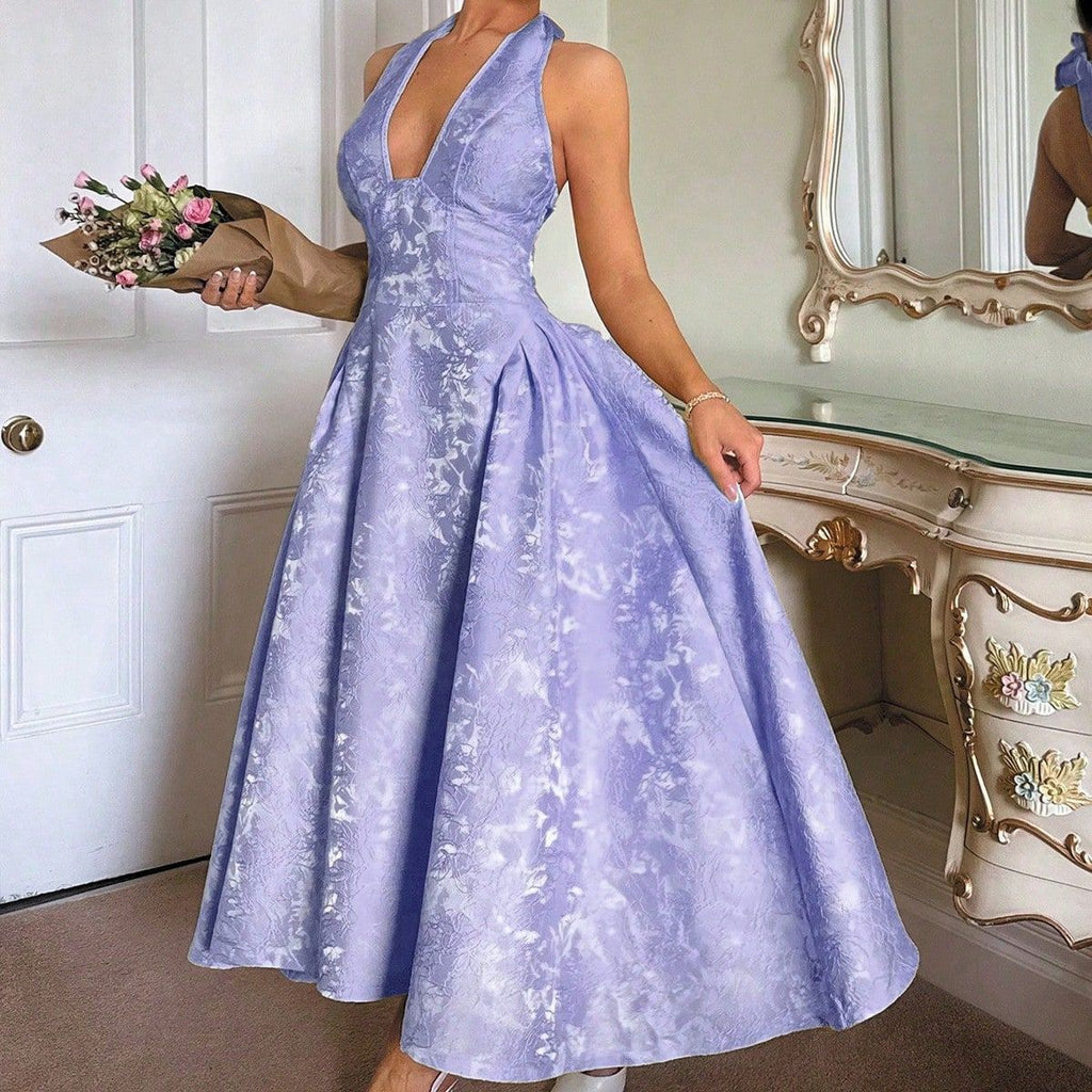 Plain Colourful Dress
