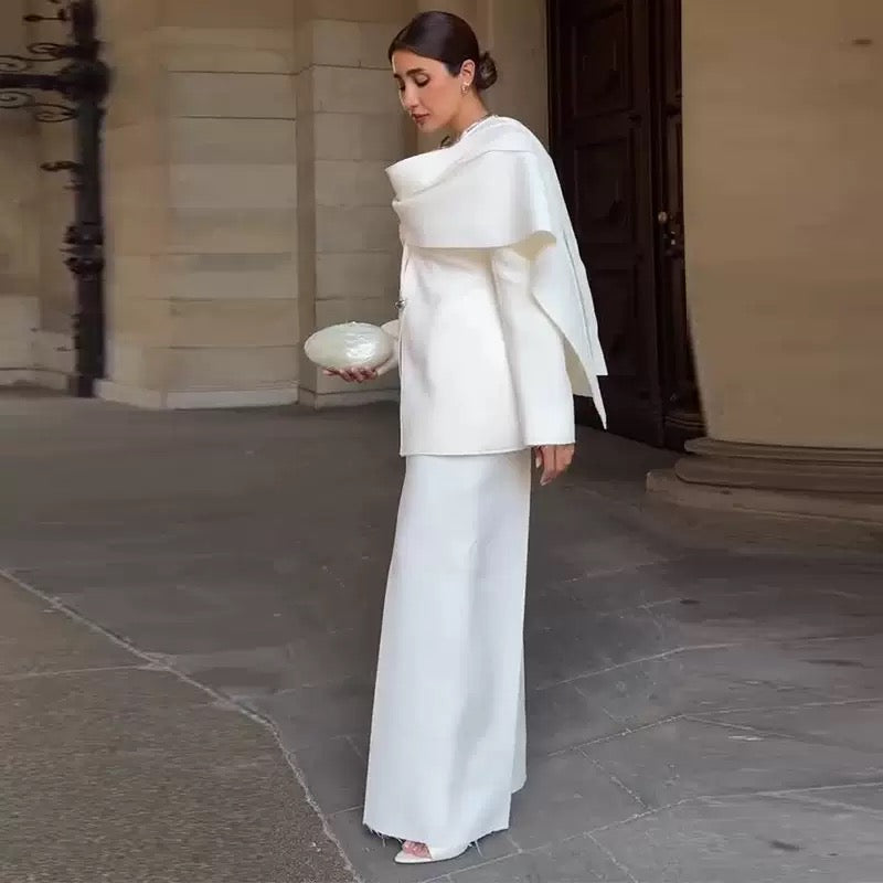 White Formal Suit
