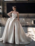 Cloud-Volume Taffeta Ball Gown Dress