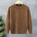 Classic Minimalist Crewneck Knit Sweater
