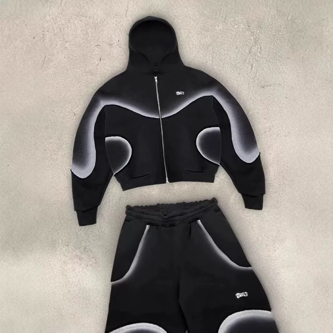 Street Style Heavyweight Hoodie and Pants