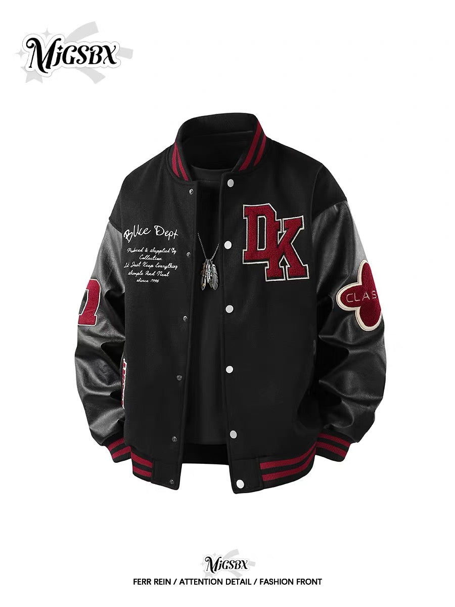 Avant-Garde Deconstructed Baseball Jacket