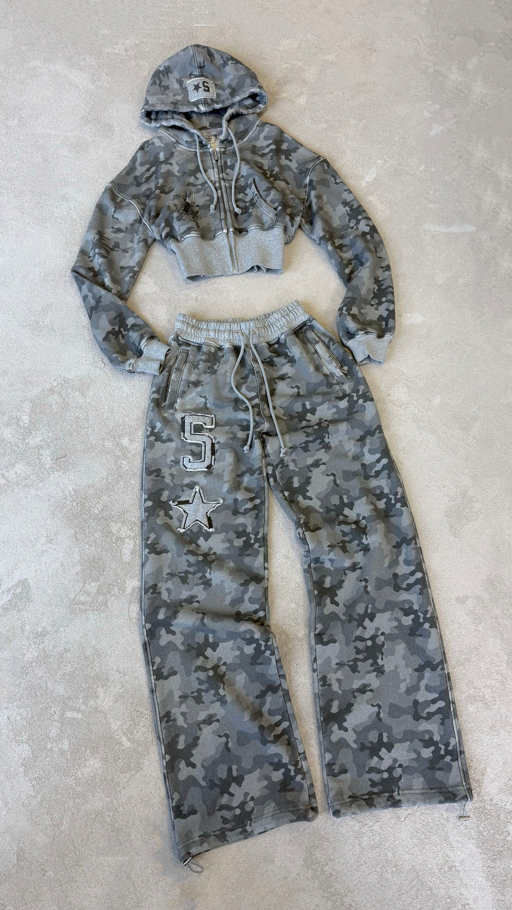 The Stealth Camo Two-Piece Tracksuit Set