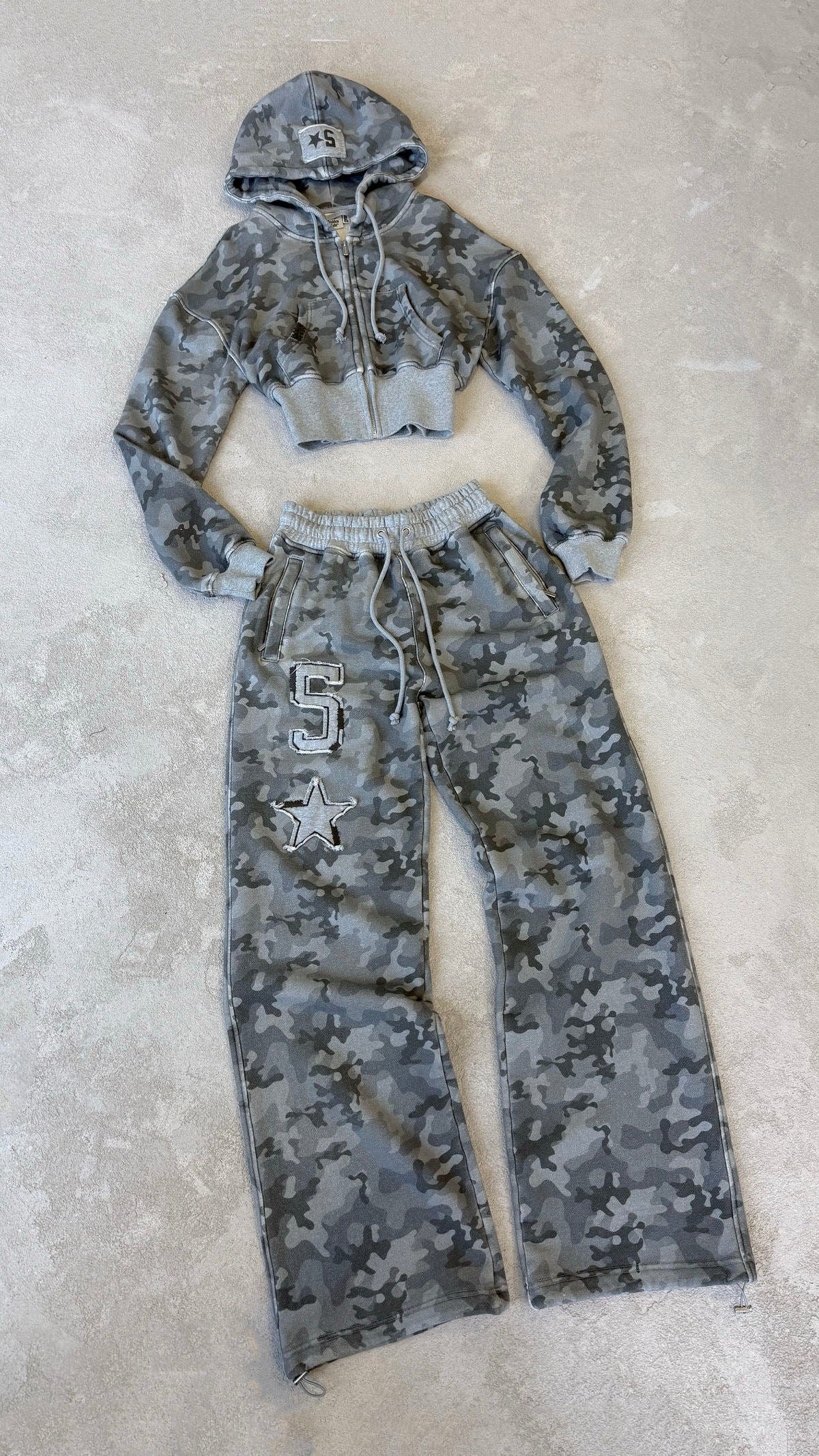 The Stealth Camo Two-Piece Tracksuit Set