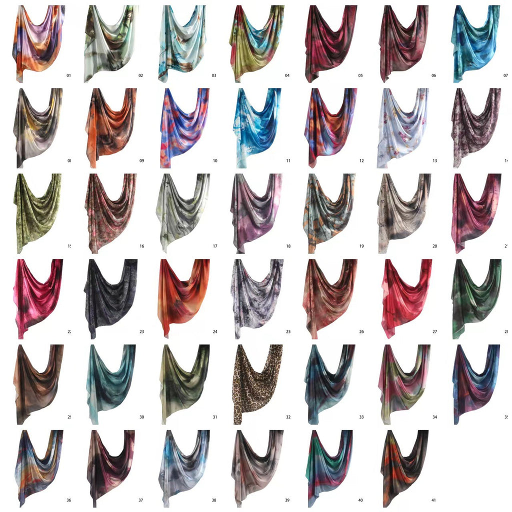 Premium Hand-Dyed Multi-Way Throw-On Set | Rich Marble & Tie-Dye Motifs