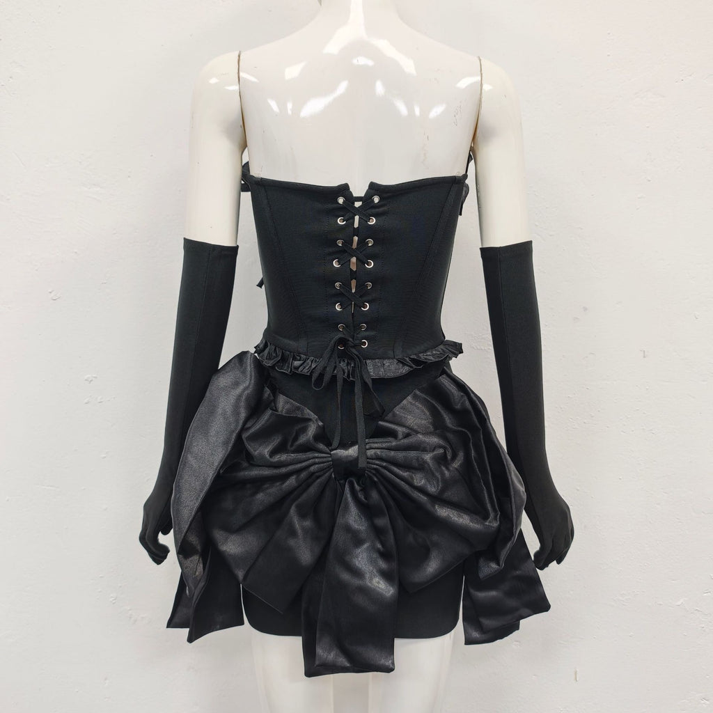 Plain Bow Dress