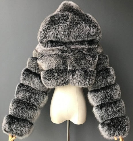 Bubble" Crop Jacket