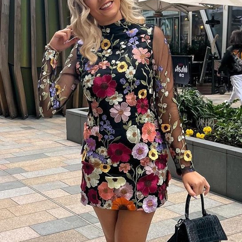Floral Colourful Dress